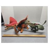 3 Toy Dinosaurs