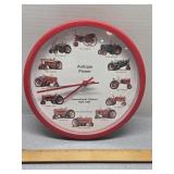 International Tractors Clock
