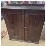 Wood cabinet 44x14x48"