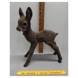 Zeho West Germany rubber deer fawn figurine