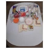 Party supplies, oval table cloth under-pad, tall