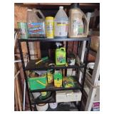 Shelf and contents, garden+