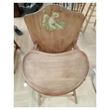 > Vintage wood High Chair