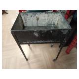 > Metal Box on casters - planter? Drink Cooler?