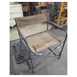 Folding camp fishing chair
