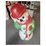 Blow mold Light up Snowman