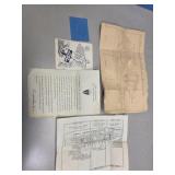 WW2 naval paperwork