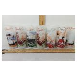 Federal Glass Company frosted highball tumbler