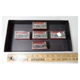 * 5x 250 RDS 22 LR ammo ammuntion