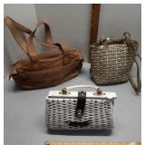 3 purses Laura Ashley +