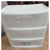 > 3 Drawer organizer w/ casters