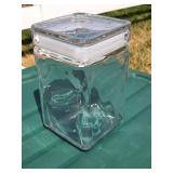 Anchor Hocking storage jar