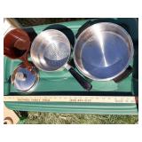 Pots & pans various