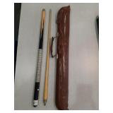 Pool cue and case