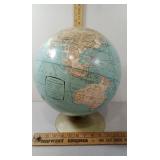 Mid century Rand McNally Terrestrial World Globe