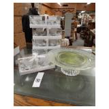 Tea lights & serving plater