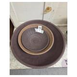 Wooden style bowls