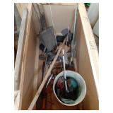 Contents only : drill, heat gun & more.  NOT