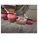 4 gas cans