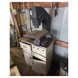 Craftsman Band saw and cabnet