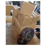 Box of 3" cut off & grinding wheels partial