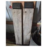 Wooden ramps 51"