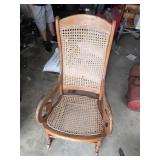 Wicker rocking chair