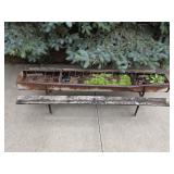 Chicken feeder planter