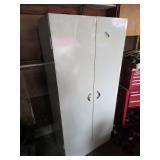 Metal cupboard 66" x 30" x  15"