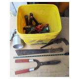 Mix yard, clamps, bucket and more