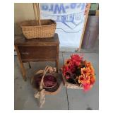Cabinet and baskets
