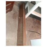 Closet doors 78" x 12"