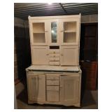 Hoosier style kitchen cabinet early 20th century