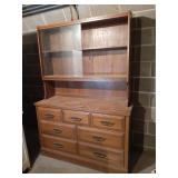 Hutch 74" h x 51" w x 17" d