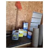 Antifreez, 6" pipe, paint thinner ++