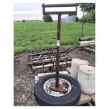 Third hand tool on stand
