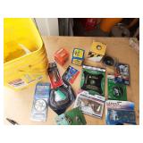 Filters, safety glasses,  bucket & more