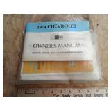 1974 Chevrolet Owners Manual