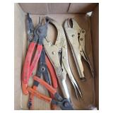 Blue Point snap ring pliers Vise grips ++