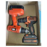 Black and Decker drills