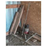 Corner: scrap wood, starter, belt & more