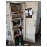 Cabinet and contents