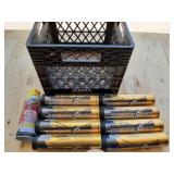 Penetrating spray, 8 lithium grease tubes & crate