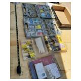 Drill bits,  screws, thermostat  & lock set