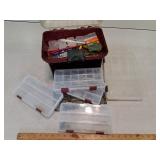 Plano small tackle box & plastic container,