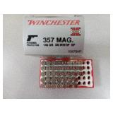 38 rds- 357 Mag, Silvertip Winchester Ammo