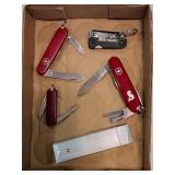* Pocket knives +