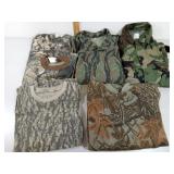 Camo Shirts & Wool Sweater LG, XL