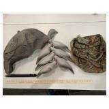 Turkey & Dove Decoys