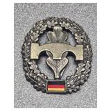 German Army beret cap insignia pin military